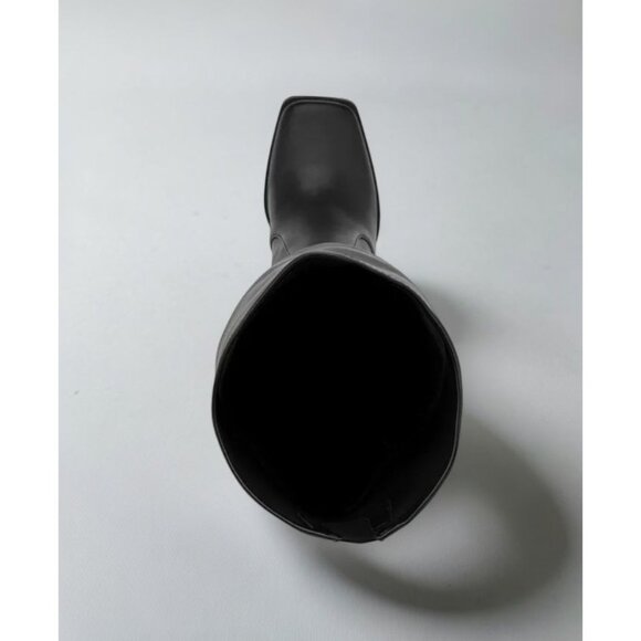 Nine West Women's Black Begone Block Heel Over the Knee Dress Boots Size 7M NIB - Picture 4 of 5